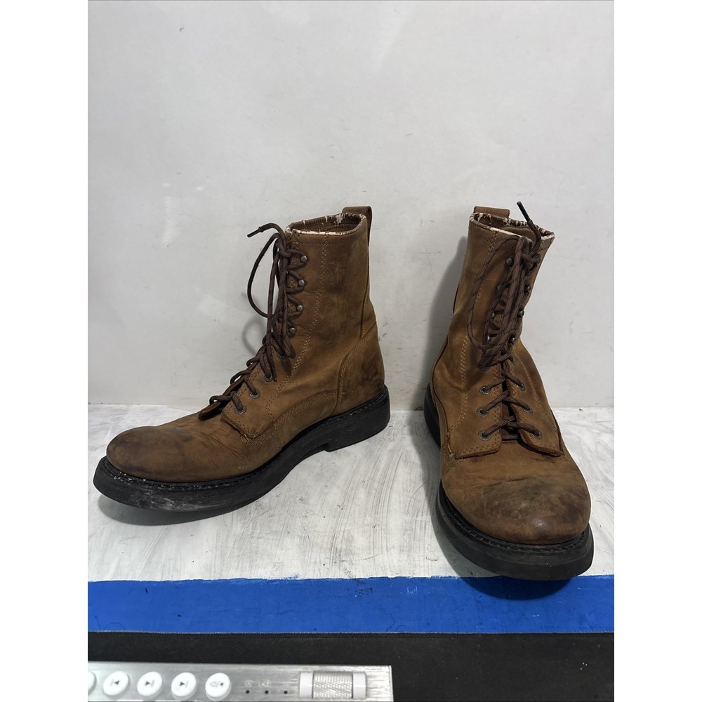 Wolverine DuraShocks Mens 11.5 Brown Leather Work Boots W220018 CarbonMax